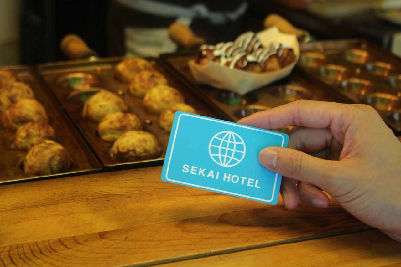 Sekai Hotel Fuji Osaka Buitenkant foto