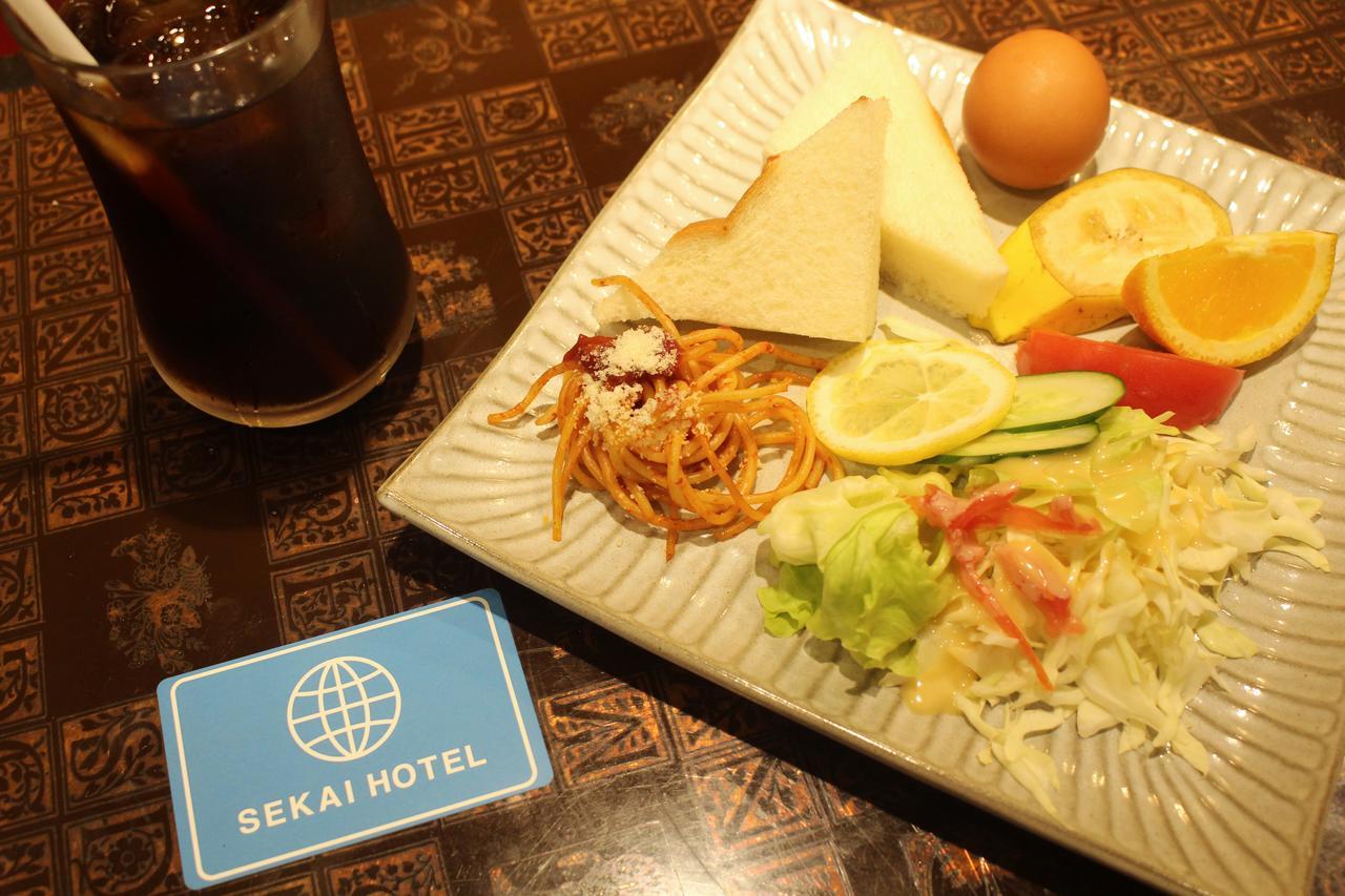 Sekai Hotel Fuji Osaka Buitenkant foto